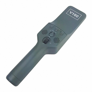 METAL DETECTOR HAND-HELD BLACK PLASTIC by Metal Defender