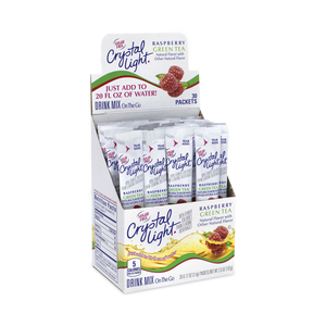 ON-THE-GO SUGAR-FREE DRINK MIX, RASPBERRY GREEN TEA, 0.12 OZ SINGLE-SERVING, 30/PK, 2 PK/BOX by Crystal Light