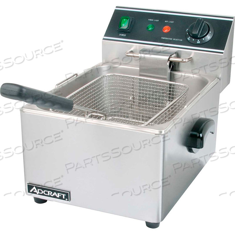 ADCRAFT - COUNTERTOP FRYER, ELECTRIC, SINGLE TANK, 120V by Admiral Craft Equipment Corp.