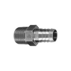 SUCTION HOSE BARBED ADAPTER, BCA20180, 1-1/4" MALE NPT X 1-1/4" HOSE BARB - MIN QTY 4 by Buyers Products