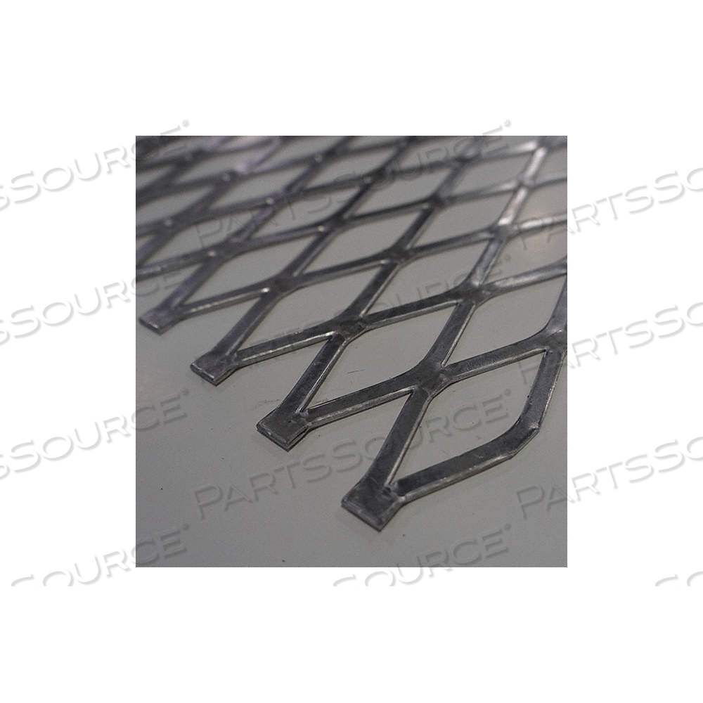 EXPANDED SHEET, ALUMINUM, 3003, 4 FT OVERALL LG, 4 FT OVERALL WD, 0.08 IN OVERALL THICK, FLATTENED by Approved Vendor