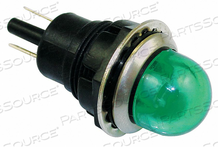 RAISED INDICATOR LIGHT GREEN 240V by DAYTON ELECTRIC MANUFACTURING CO