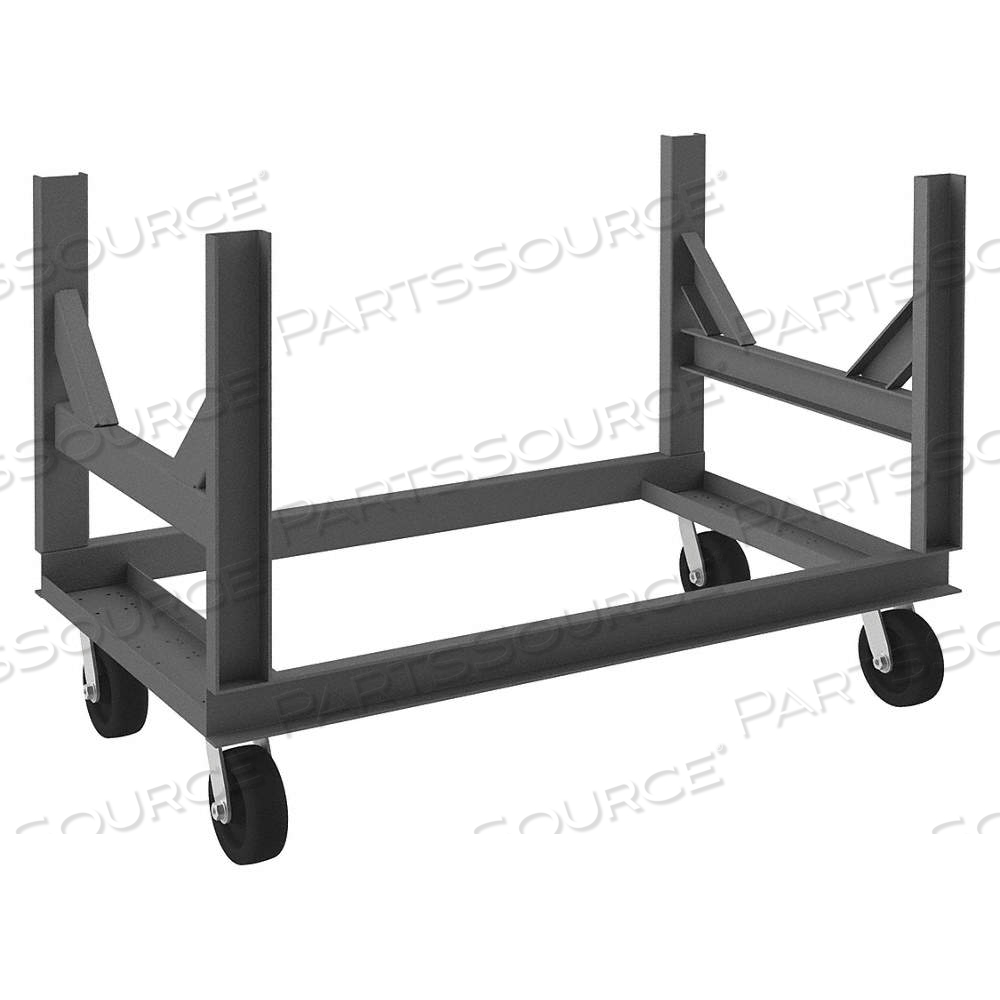 CRADLE-STYLE BAR & PIPE TRUCK, 4,000 LB LOAD CAPACITY, 20 IN DECK HT, (4) SWIVEL by Approved Vendor CRADLE-STYLE BAR & PIPE TRUCK, 4,000 LB LOAD CAPACITY, 20 IN DECK HT, (4) SWIVEL by Approved Vendor