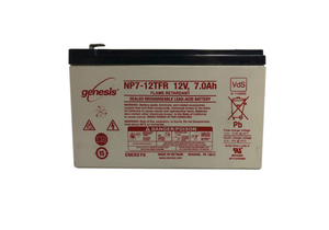 BATTERY, SEALED LEAD ACID, 12V, 7 AH, FASTON (F1) by ENERSYS