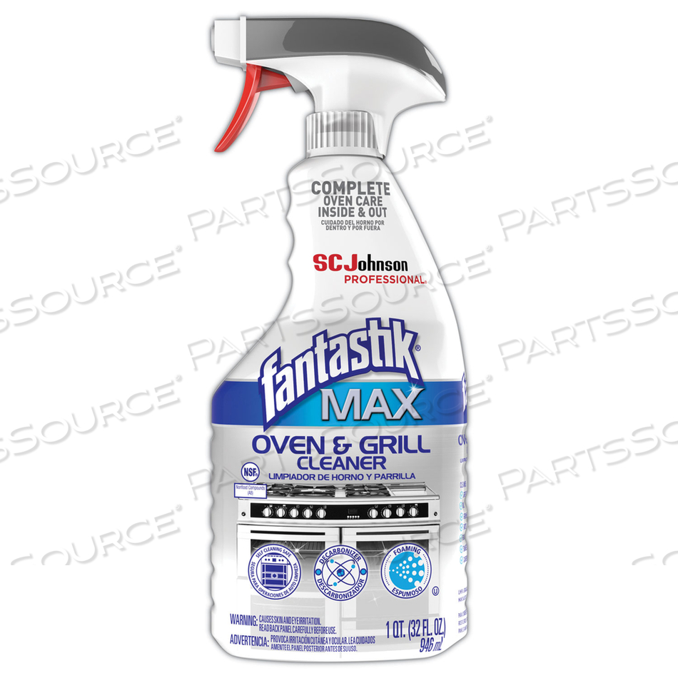 MAX OVEN AND GRILL CLEANER, 32 OZ BOTTLE by Fantastik