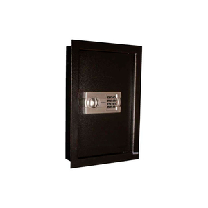 IN-WALL SAFE - ELECTRONIC LOCK - 13-7/8"W X 3-5/8"D X 20-3/4"H BLACK by Tracker Safe