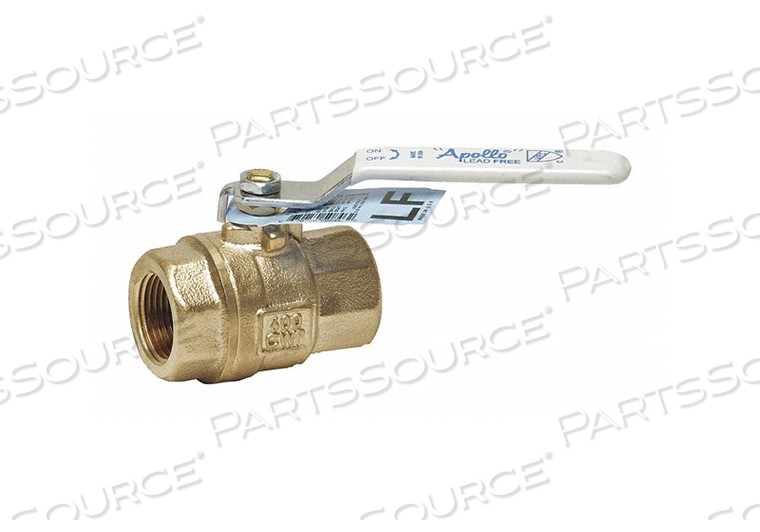 BALL VALVE 2-WAY LEAD-FREE BRONZE 1 IN. by Apollo Valves (a Conbraco Company)