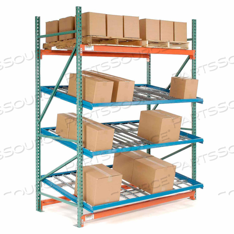 GRAVITY FLOW LEVEL (96"W X 48"D) OR (96"W X 42"D) by Keneco Inc GRAVITY FLOW LEVEL (96"W X 48"D) OR (96"W X 42"D) by Keneco Inc