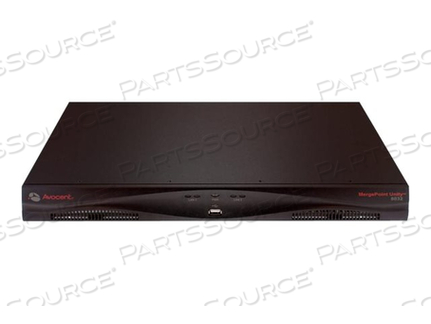 AVOCENT MERGEPOINT UNITY 8032DAC, KVM SWITCH, MANAGED, CAT5, 32 X KVM PORT(S), 1 LOCAL USER, 8 IP USERS, DESKTOP by Vertiv AVOCENT MERGEPOINT UNITY 8032DAC, KVM SWITCH, MANAGED, CAT5, 32 X KVM PORT(S), 1 LOCAL USER, 8 IP USERS, DESKTOP by Vertiv
