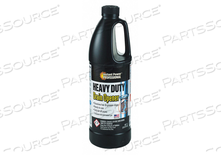 DRAIN OPENER 1L BOTTLE PK12 by Instant Power Professional DRAIN OPENER 1L BOTTLE PK12 by Instant Power Professional