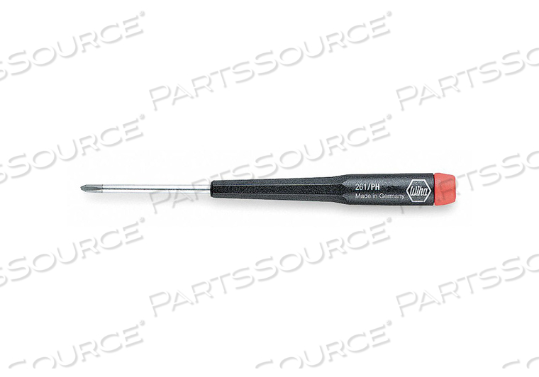 PRECISION PHILLIPS SCREWDRIVER #0 X 75MM by Wiha Tools PRECISION PHILLIPS SCREWDRIVER #0 X 75MM by Wiha Tools