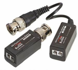 VIDEO BALUN 5MP BNC INTERFACE BLACK by Triplett