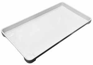 H3426 STACK CONTAINER 22X12X1-1/4 WHITE by Molded Fiberglass