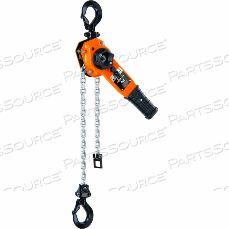 SERIES 653 RATCHET LEVER HOIST, 3/4T CAPACITY, 5' LIFT by Columbus McKinnon
