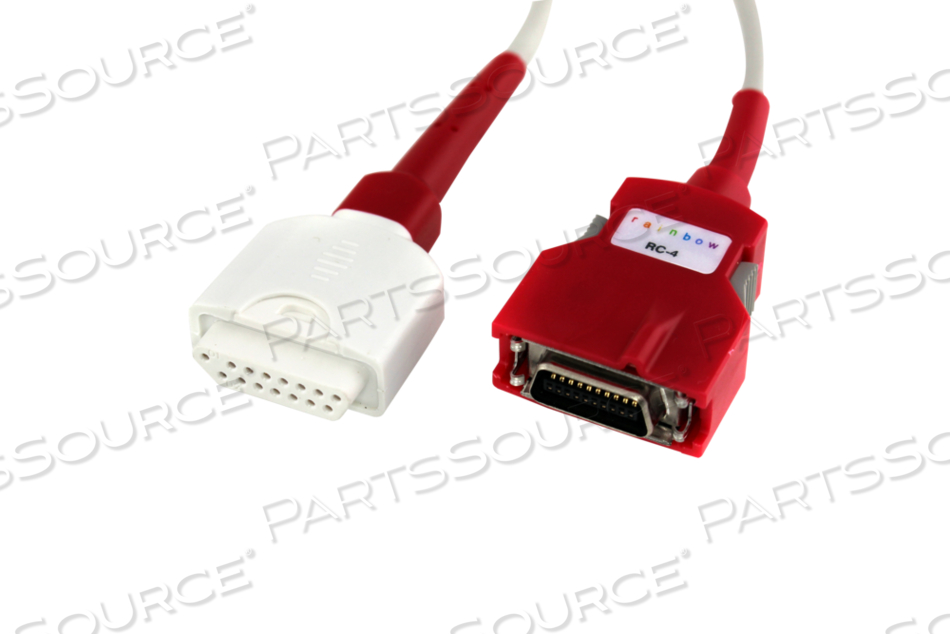 PATIENT CABLE; RAINBOW RC-4 SERIES; 4FT CABLE LENGTH; FOR RAINBOW AND M-LNCS SENSORS by Masimo