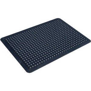 COMFORTDOME ESD ANTI FATIGUE MAT 1" THICK 3' X 4' BLACK by Transforming Technologies LLC