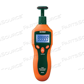 COMBINATION CONTACT/LASER PHOTO TACHOMETER, CONTACT, NON CONTACT by Extech Instruments COMBINATION CONTACT/LASER PHOTO TACHOMETER, CONTACT, NON CONTACT by Extech Instruments