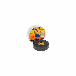 SCOTCH SUPER 33+ VINYL ELECTRICAL TAPE, 3/4" X 66', BLACK by 3M Consumer