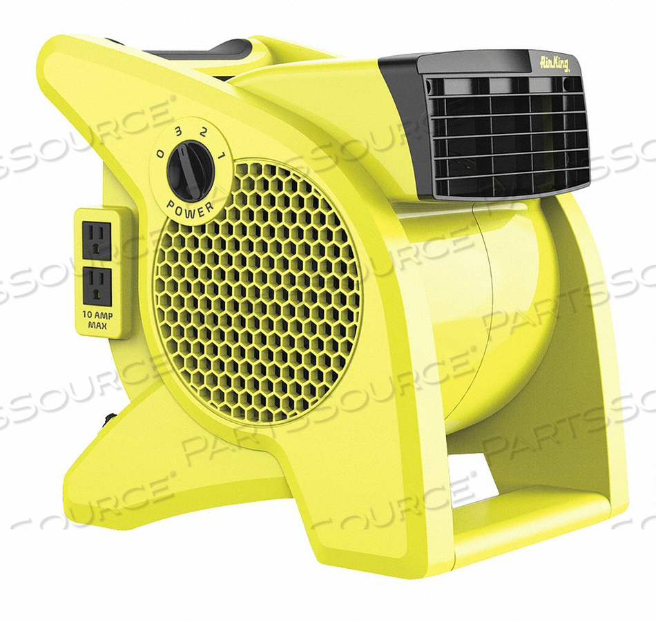 PORTABLE BLOWER FAN 120V 350 CFM YELLOW by Air king America, LLC PORTABLE BLOWER FAN 120V 350 CFM YELLOW by Air king America, LLC