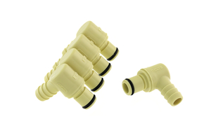 ELBOW, RIGHT ANGLE CONNECTOR, CRC®, BARBED CONNECTION TYPE, FOR RENATRON® REPROCESSING SYSTEM by Medivators (Cantel Medical) (now STERIS)