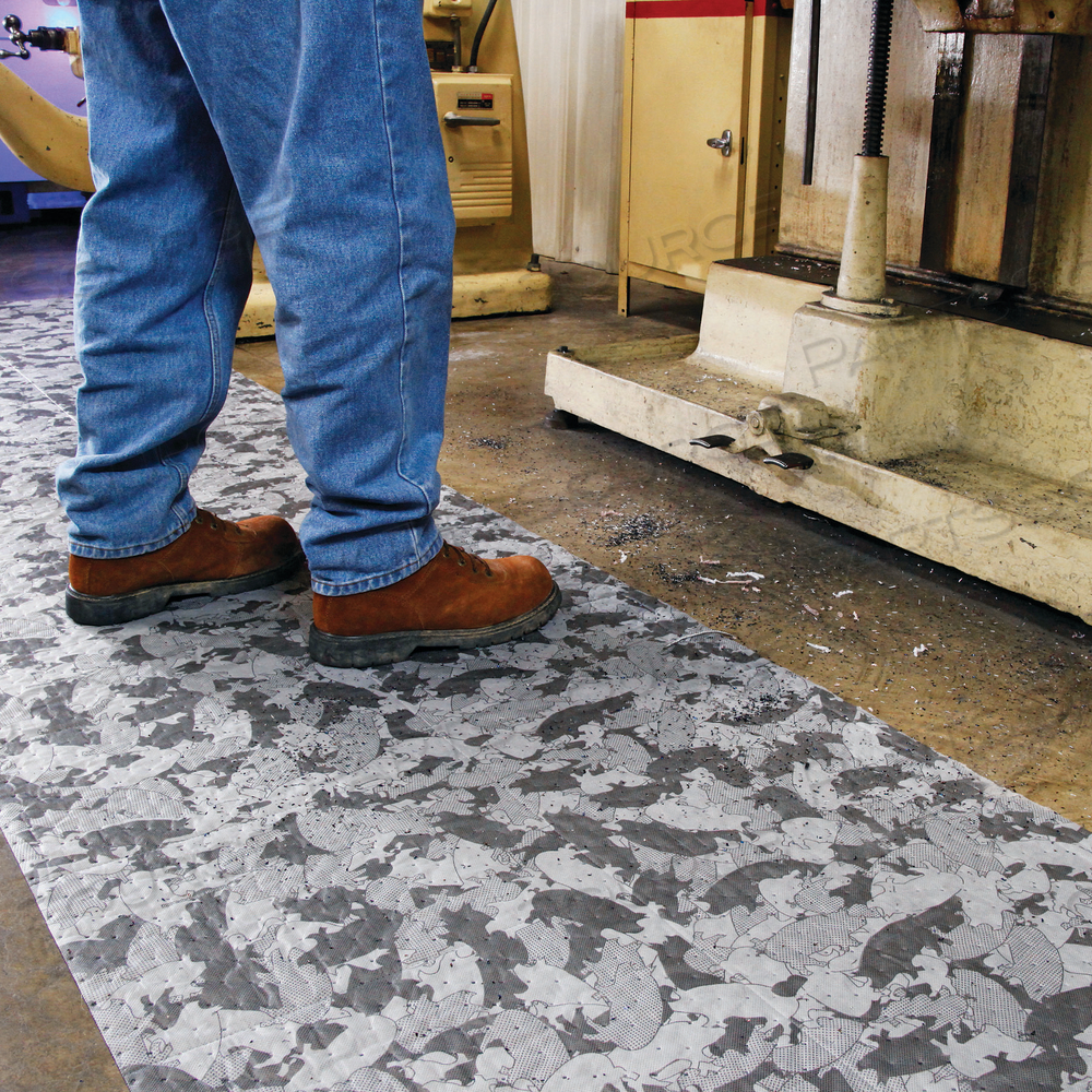 PIG GRAY HAM-O ABSORBENT MAT ROLL by New Pig Corporation PIG GRAY HAM-O ABSORBENT MAT ROLL by New Pig Corporation