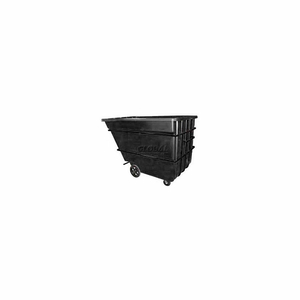 BLACK HEAVY DUTY 2.2 CUBIC YARD TILT TRUCK 2500 LB. CAPACITY by Bayhead Products