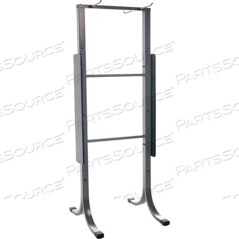 STANDING MAT STORAGE RACK - 30"L X 29"W X 79"H - GRAY by Power Systems, Inc.