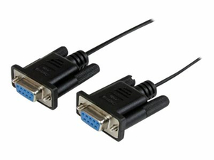 3.3FT DB9 FEMALE - DB9 FEMALE RS232 SERIAL NULL MODEM CABLE - BLACK by StarTech.com Ltd. 3.3FT DB9 FEMALE - DB9 FEMALE RS232 SERIAL NULL MODEM CABLE - BLACK by StarTech.com Ltd.