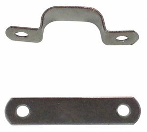 TUBE CLAMP 5/8IN. 2 LINES PK25 by Dixie Line Clamps