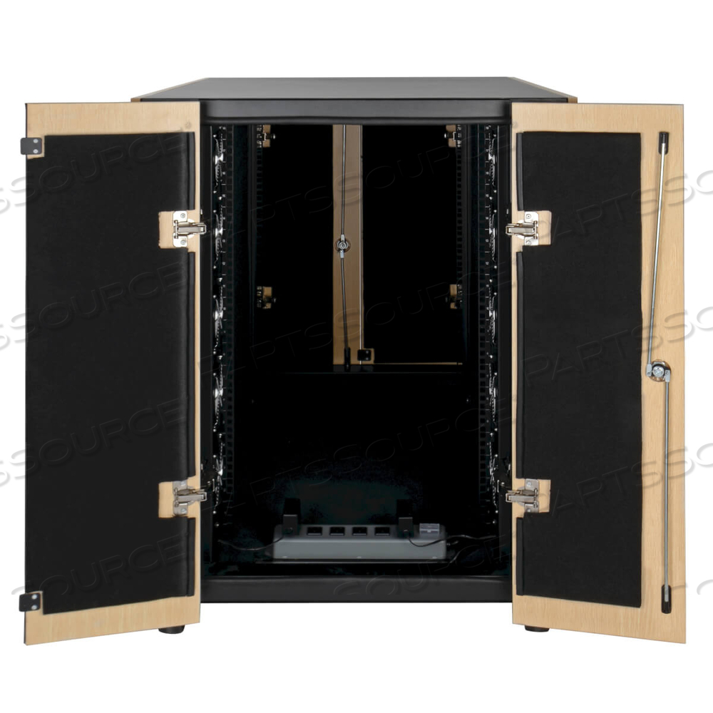 18U SOUNDPROOF RACK ENCLOSURE SERVER CABINET QUIET ACOUSTIC by Tripp Lite