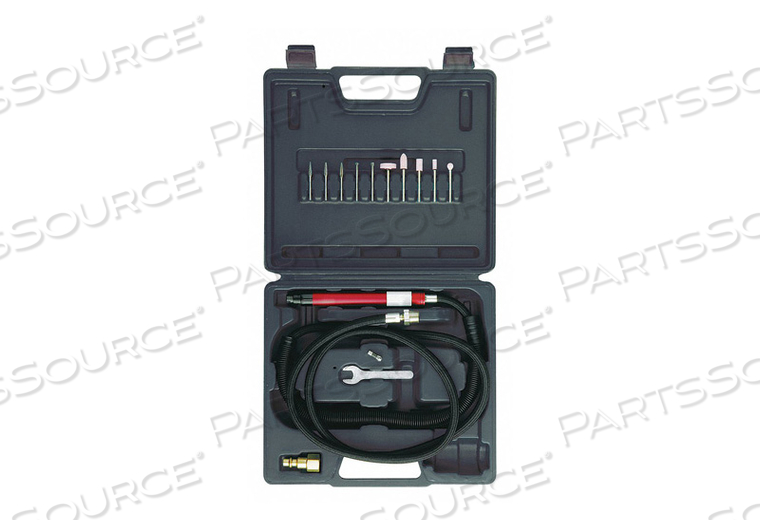 PENCIL GRINDER KIT 60 000 RPM 5 1/4 IN L by Chicago Pneumatic