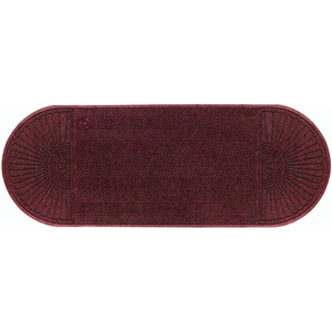 WATERHOG ECO GRAND ELITE 3/8" THICK TWO ENDS ENTRANCE MAT, MAROON 4' X 20'3" by Andersen Company