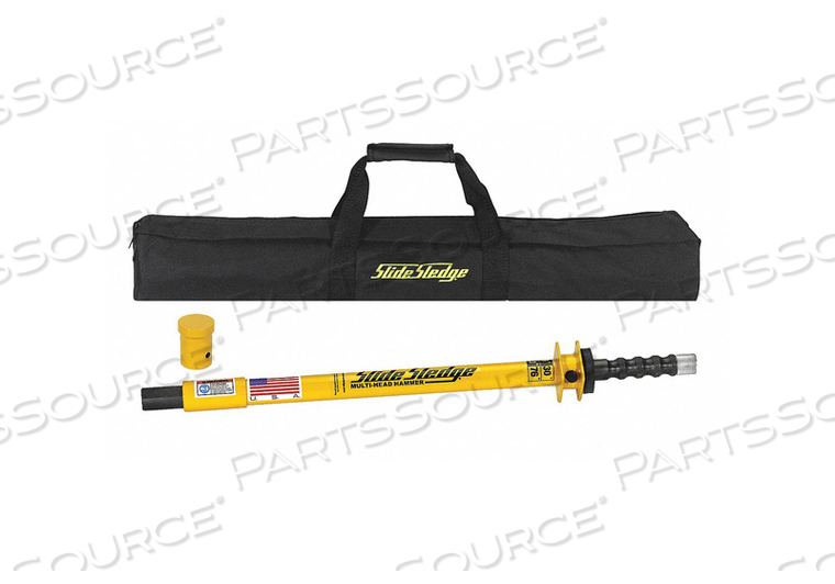 SLIDE HAMMER W/PIN DRIVER 9LB 30IN by Slide Sledge