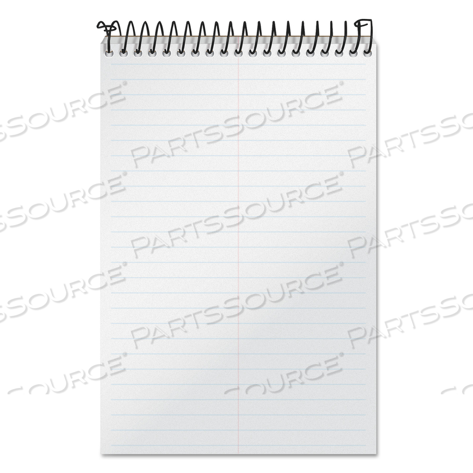 DOCKET GOLD STENO PADS, GREGG RULE, FROSTED WHITE COVER, 100 WHITE (HEAVYWEIGHT 20 LB BOND) 6 X 9 SHEETS by Tops