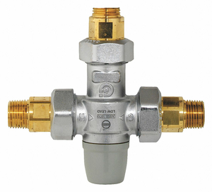 MIXING VALVE BRASS 1/2 INLET by AMTC Valve