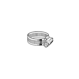 Pack of 10 4-1/2-6-1/2 Precision Brand B96HSP All 300 Series Stainless Worm Gear Hose Clamp 