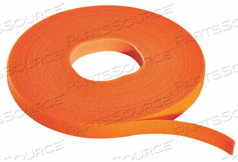 HOOK AND LOOP CABLE 75 FT.X1IN. ORANGE by Rip-Tie