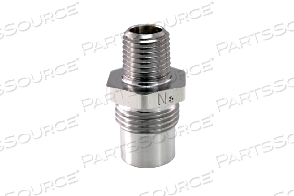 ADAPTER, DISS DV X 1/4 IN MNPT, BLACK, NITROGEN by Bay Corporation