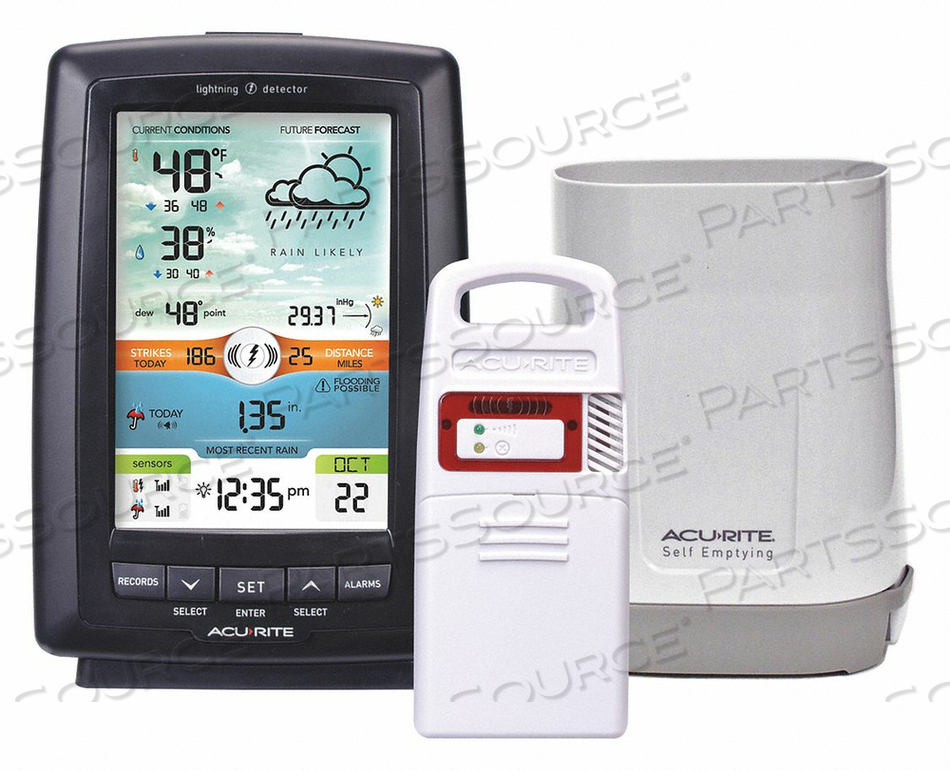 WEATHER STATION 0 TO 99.99 RAIN FALL by AcuRite WEATHER STATION 0 TO 99.99 RAIN FALL by AcuRite