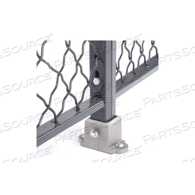 FLOOR SOCKET FOR WIRE MESH PARTITIONS by Approved Vendor