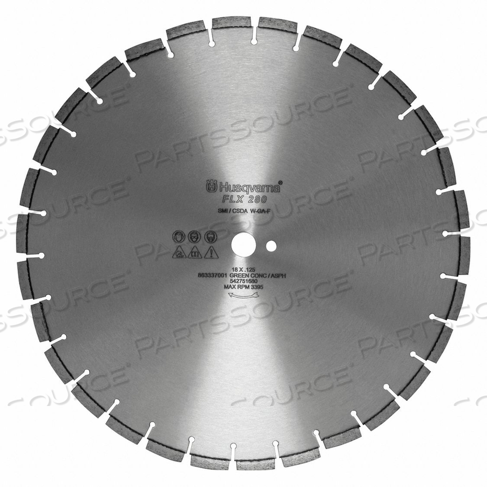 DIAMOND SAW BLADE BLADE DIA 18 IN. by Husqvarna
