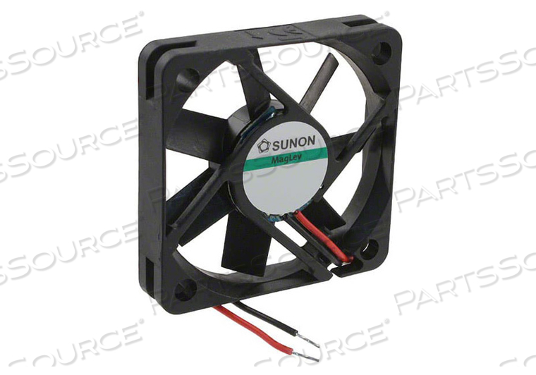 TUBEAXIAL DC FAN, 5 VDC, 1.18 W, 11 CFM FLOW, 4300 RPM, 26 DB SOUND, 0.235 A, POLYBUTYLENE TEREPHTHALATE, 10 MM X 50 MM X 50 MM, 0.046 LB 