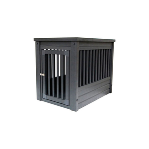 TWO-IN-ONE TABLE DOG CRATE, LARGE, ESPRESSO by Dogipot