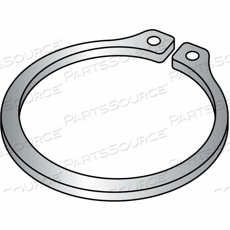 1/2 EXTERNAL RETAINING RINGS - 18-8 STAINLESS STEEL PKG OF 5 