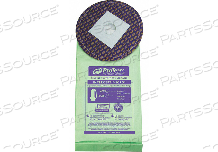 INTERCEPT MICRO FILTER by Proteam INTERCEPT MICRO FILTER by Proteam