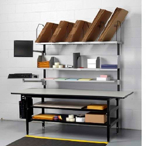 SHIPPING BENCH, PLASTIC LAMINATE TOP, T-MOLD EDGE - 83 X 33 by Dehnco Equipment & Supply