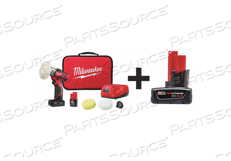 CORDLESS POLISHER KIT 12.0V by Milwaukee Electric Tools