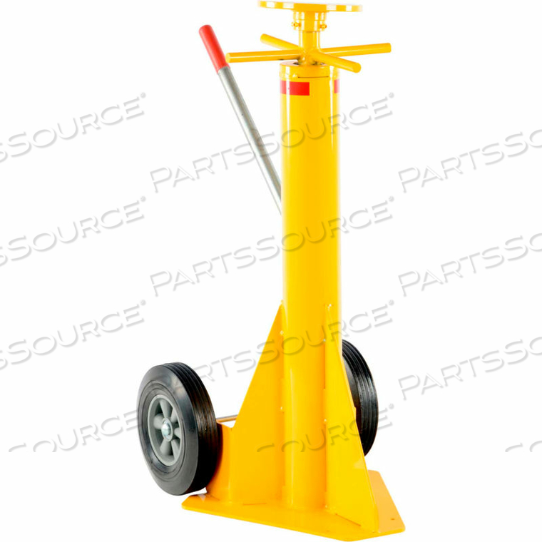 SPIN TOP TRAILER STABILIZING JACK 100,000 LB. STATIC CAPACITY by Vestil Manufacturing Corp.