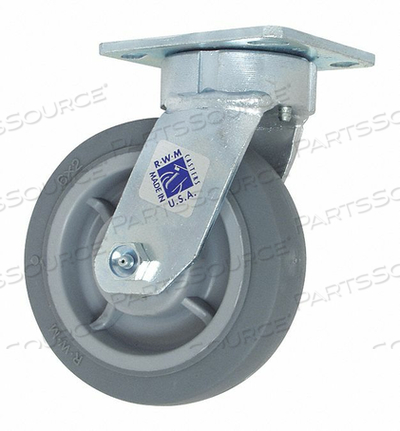 KINGPINLESS PLATE CASTER SWIVEL 375 LB. by RWM