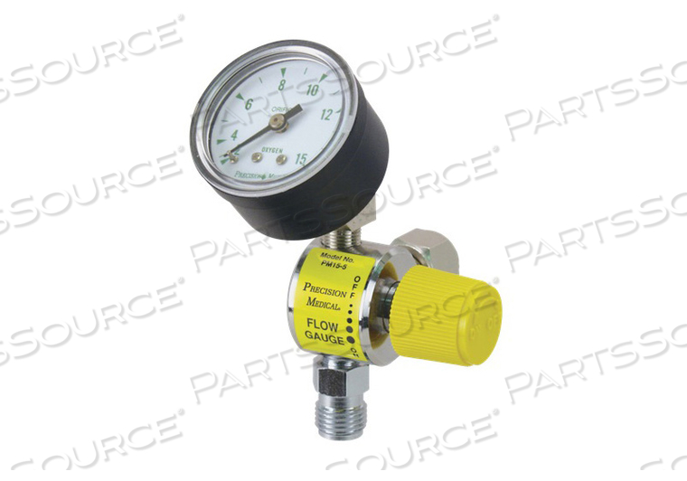 FLOW GAUGE, DISS FEMALE, 1 IN DIA by Precision Medical, Inc.